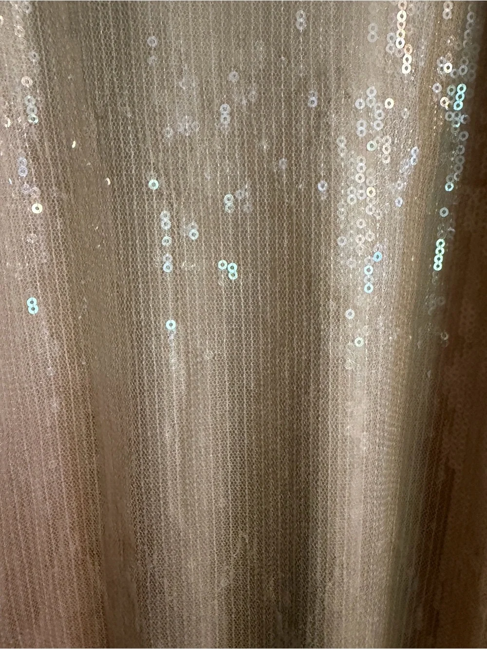 Sequin Dress in Light Beige, A New Day, Size Small, Formal